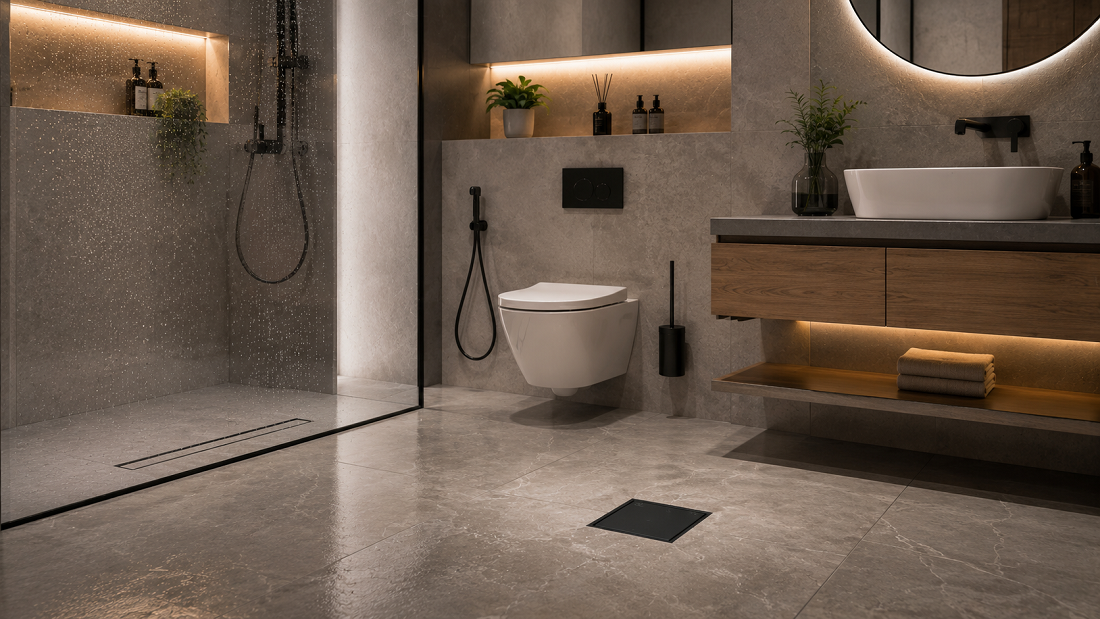 Semakin Clean Tampilan Lantai, Semakin Premium Kamar Mandinya