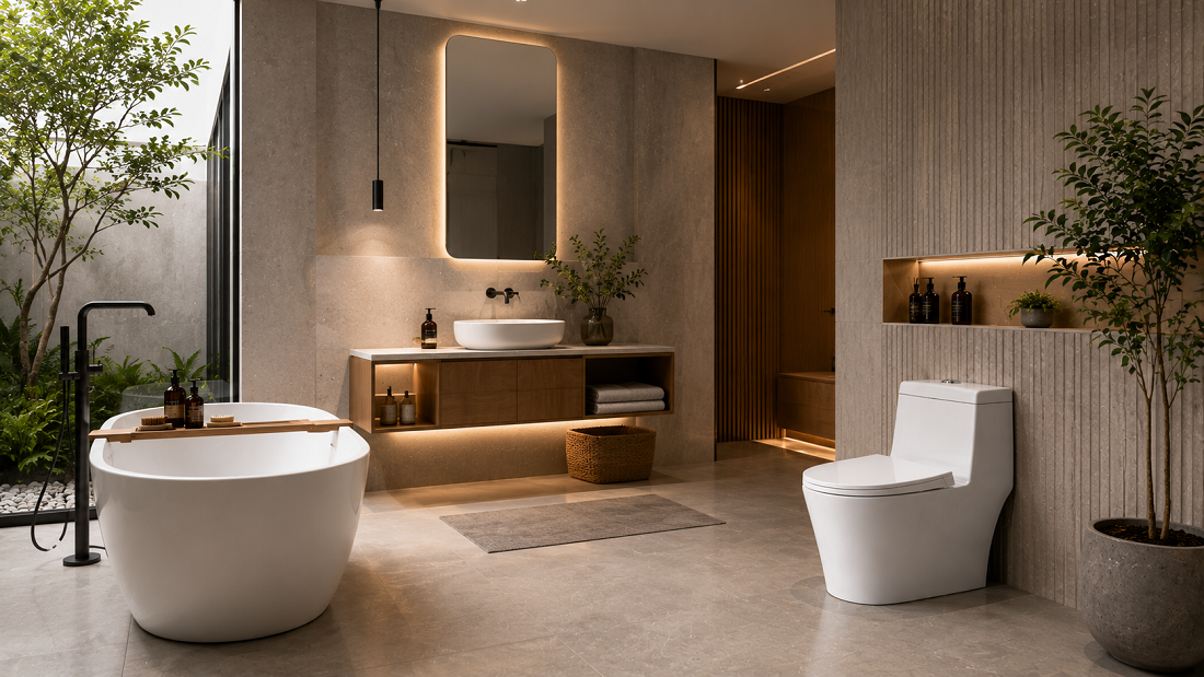 Desain Kamar Mandi Bisa Mengubah Mood Saat Pulang